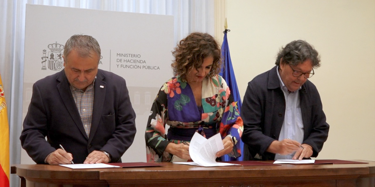 Firma del Acuerdo Marco para una Administracin del XXI