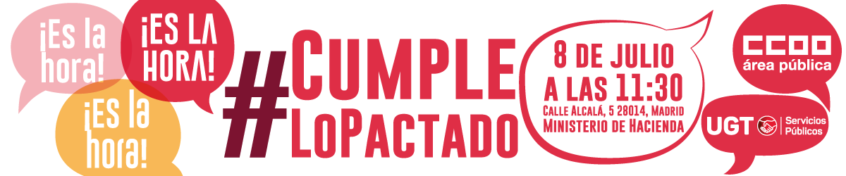 Es la hora!!! #CumpleLoPactado