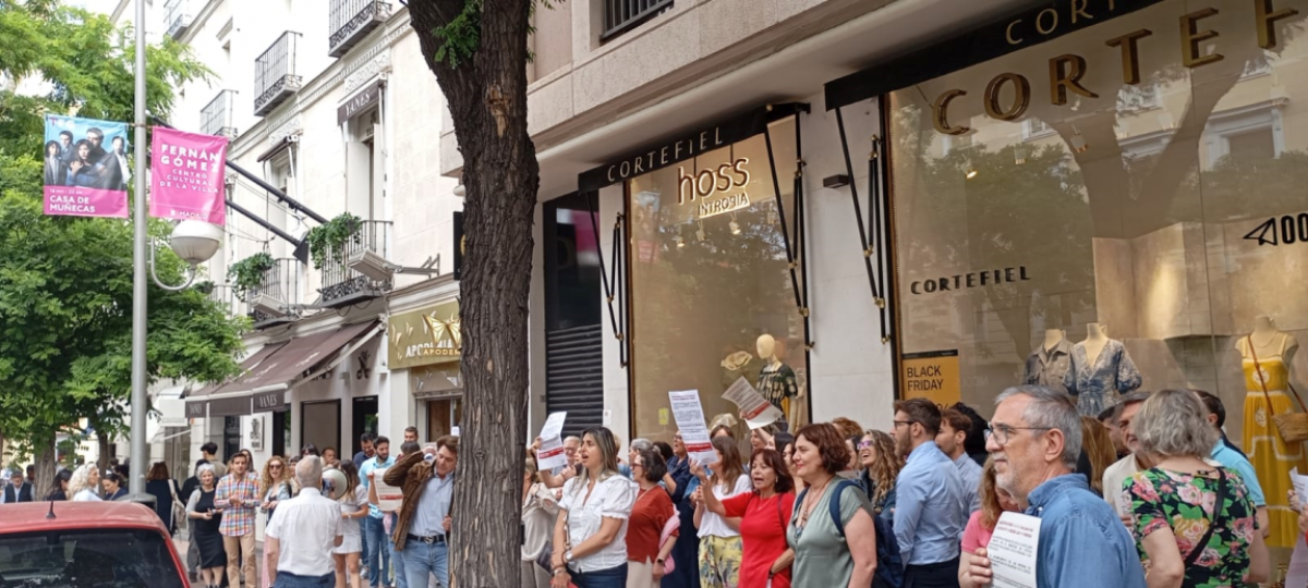 Concentracin en Goya 14, 4 junio 2025