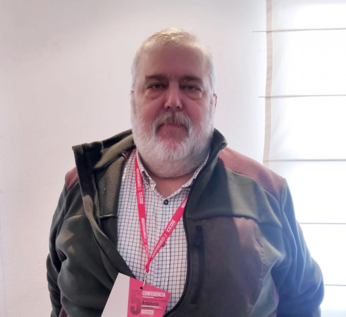 Juan Teodoro Seplveda Gmez coordinador del sector de Administracin General del Estado de FSC CCOO de Andaluca