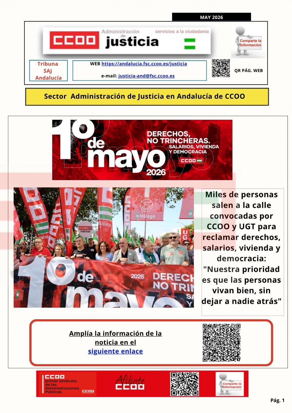 TRIBUNA MAYO 2026
