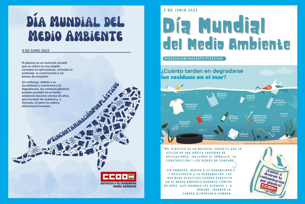 La secretaria de Medio Ambiente de la Federación de Servicios a la Ciudadanía de Andalucía ha desarrollado una campaña de concienciación dirigida a delegados y delegadas.