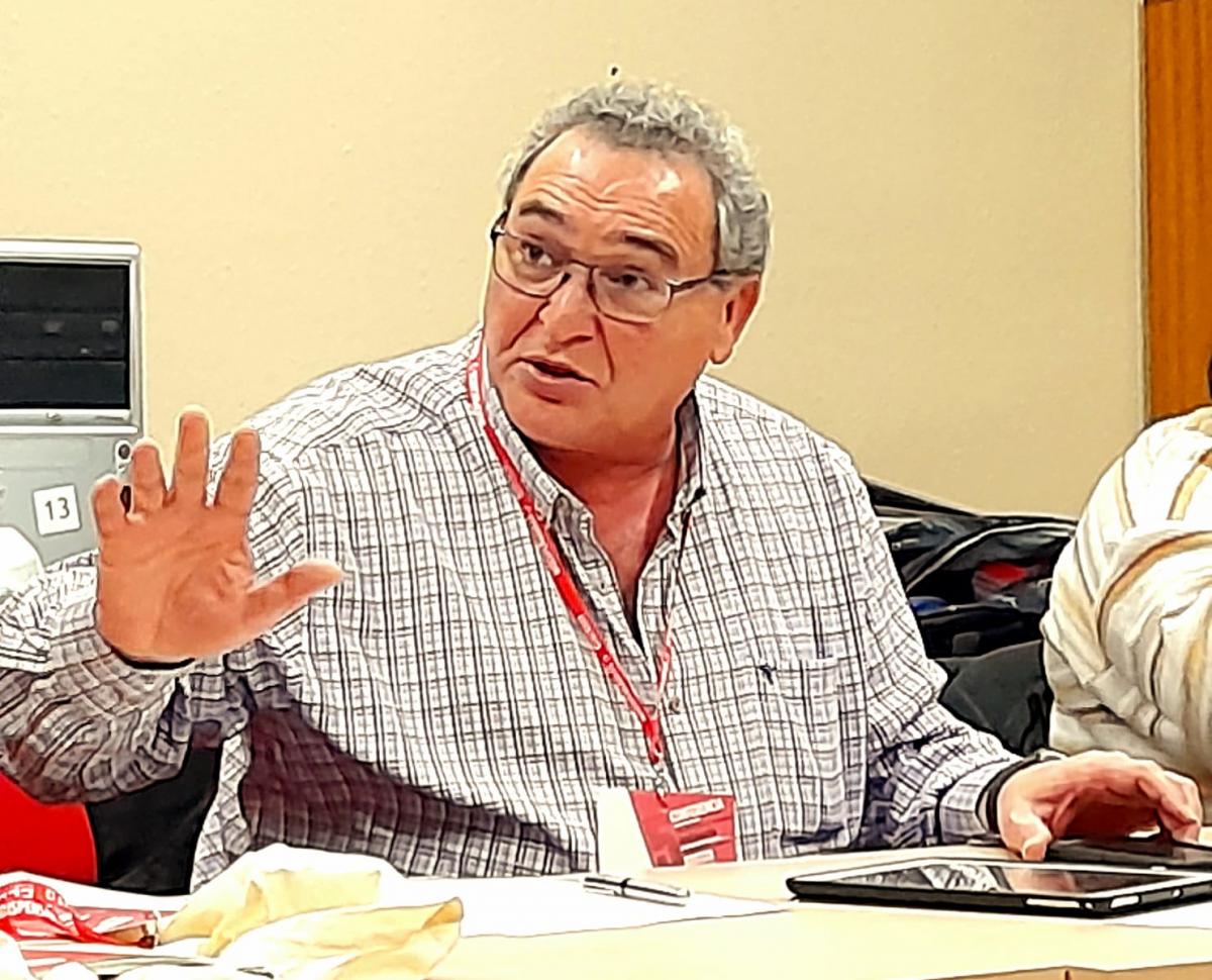 Antonio de Diego coordinador del sector del Mar de FSC CCOO de Andaluca