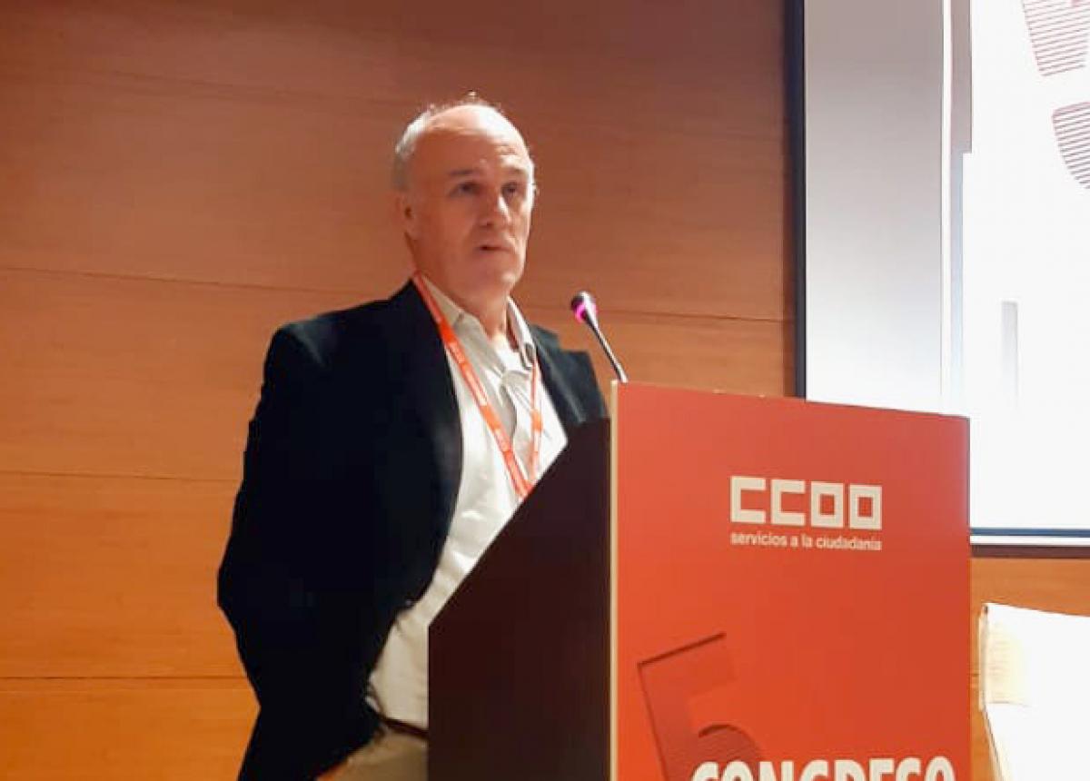 Antonio Calero, reelegido secretario general del sindicato FSC CCOO de Jan