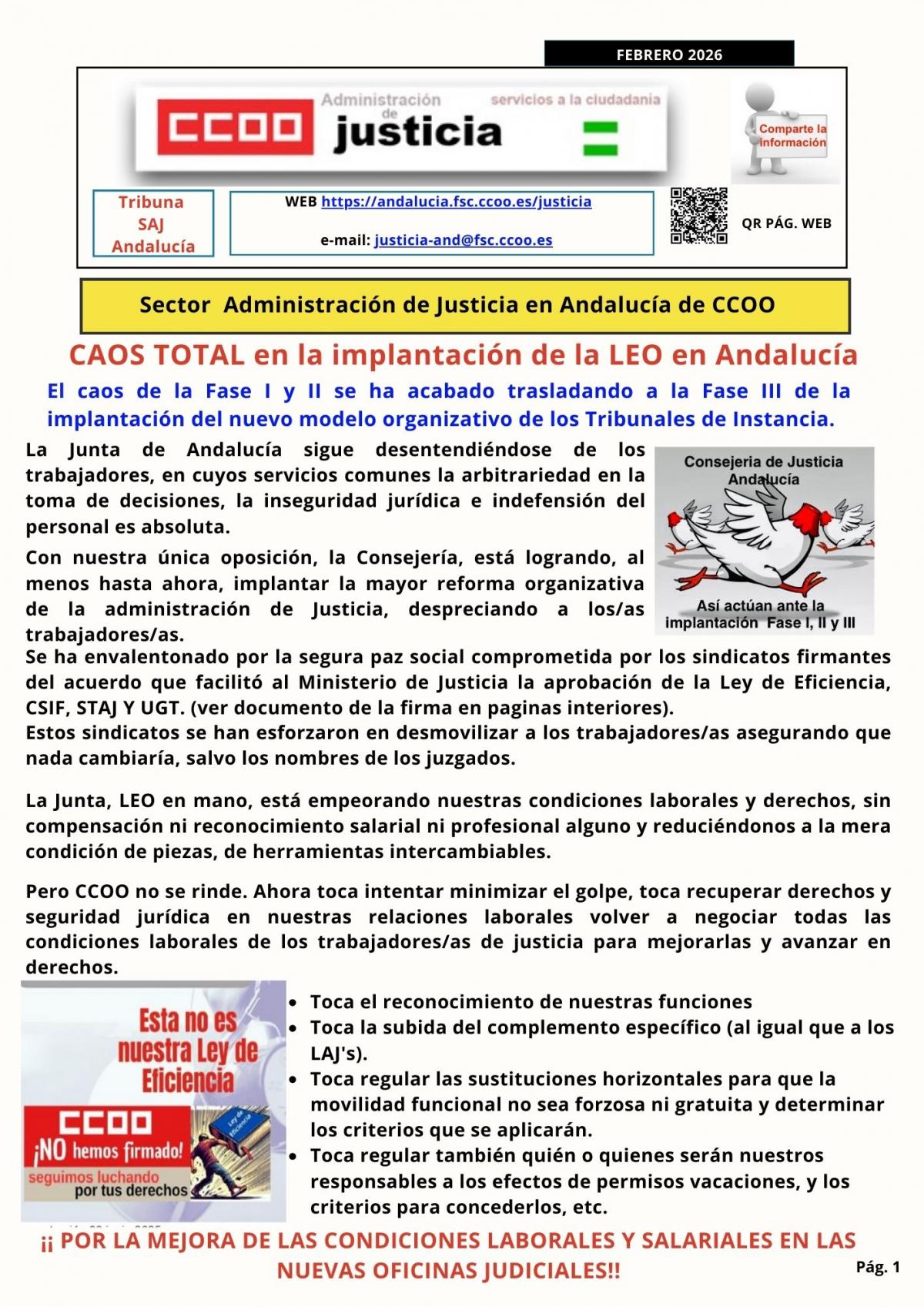 Tribuna FEBRERO 2026