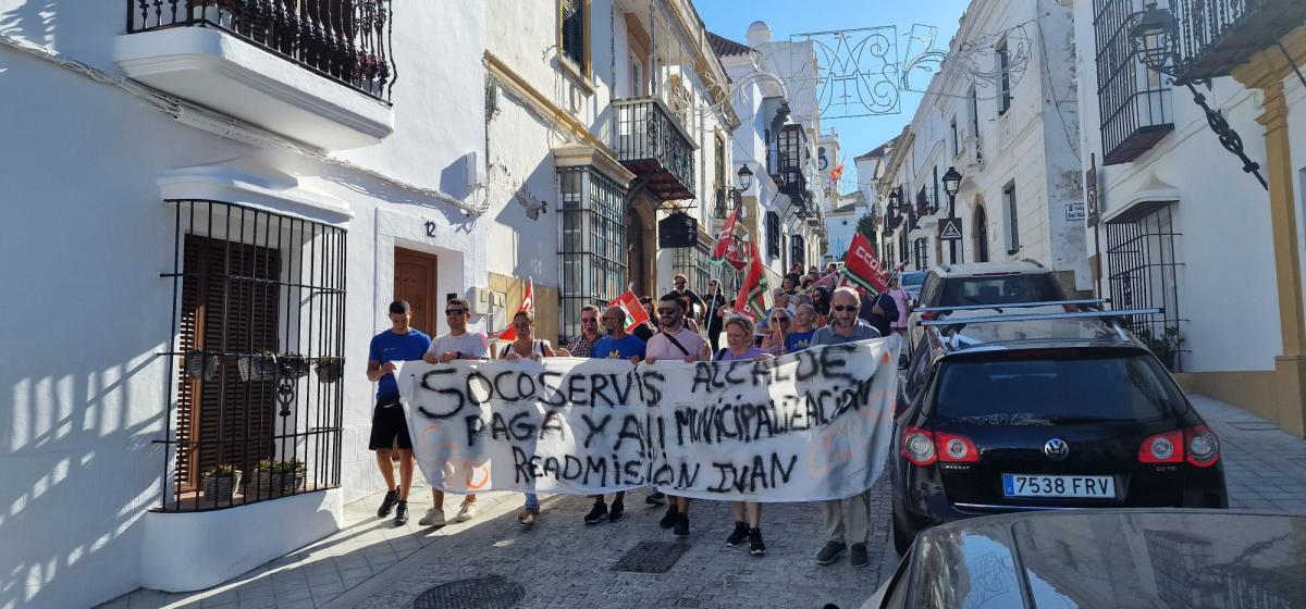 Manifestacin 2 de septiembre - Piscina Municipal de San Roque