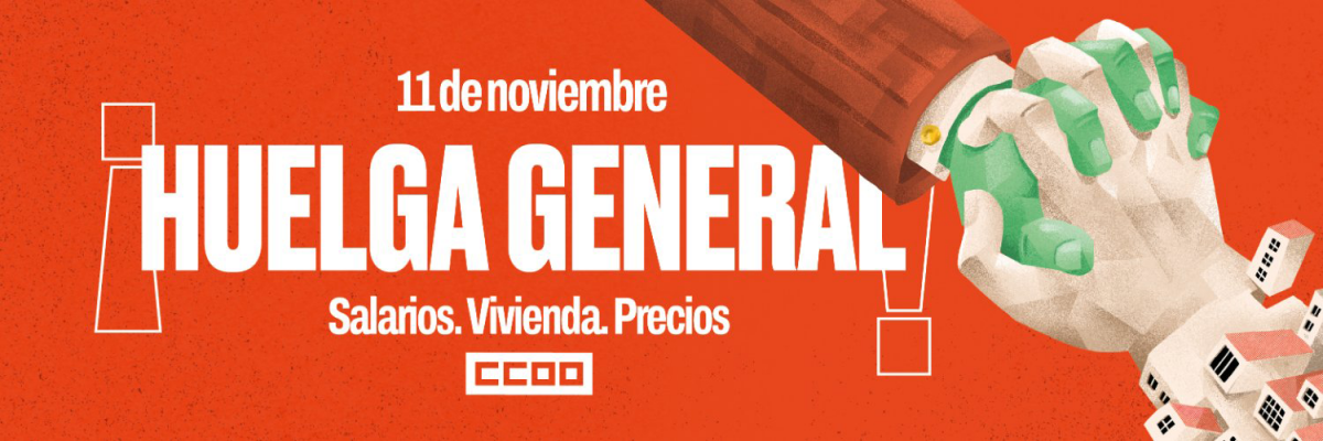 11N HUELGA GENERAL 2026 CCOO