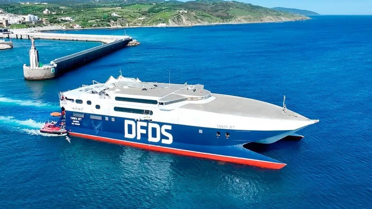 Naviera DFDS-FRS en Tarifa