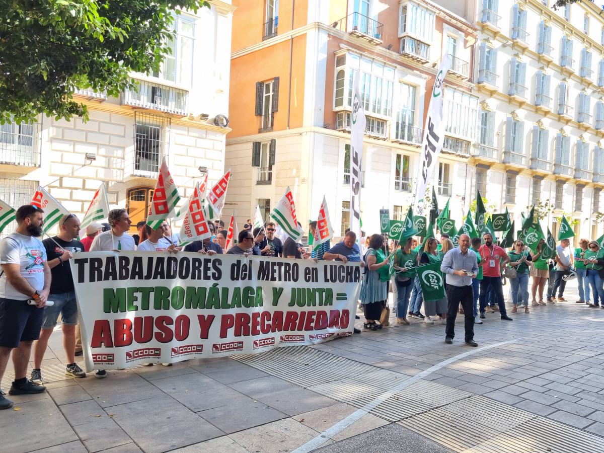 Imagenes concentracion Metro (hemeroteca)