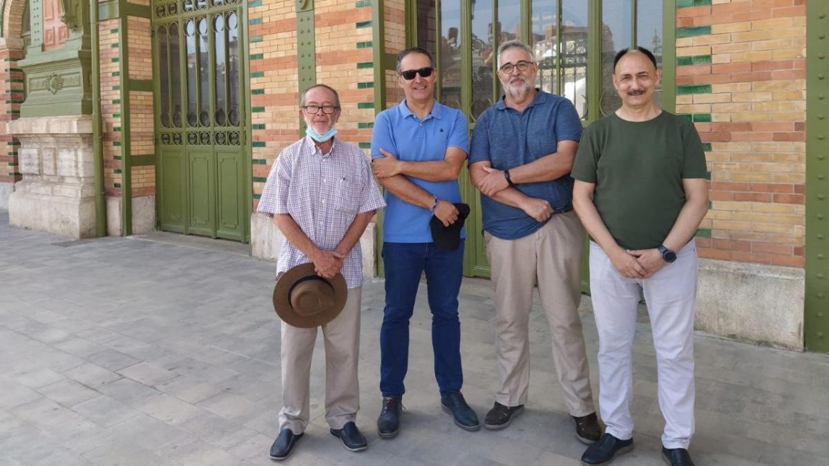 La Mesa en Defensa del Ferrocarril de Almería.