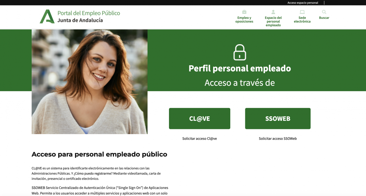 Nuevo Portal WEB del empleado público