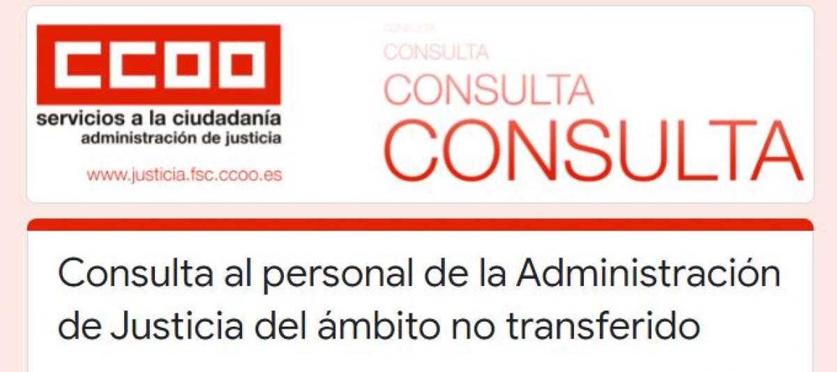 Consulta de CCOO en el mbito no transferido sobre el incremento del Complemento Especfico