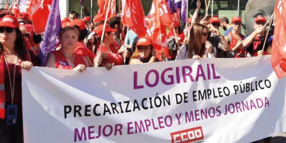 La plantilla de LogiRAIL se moviliza
