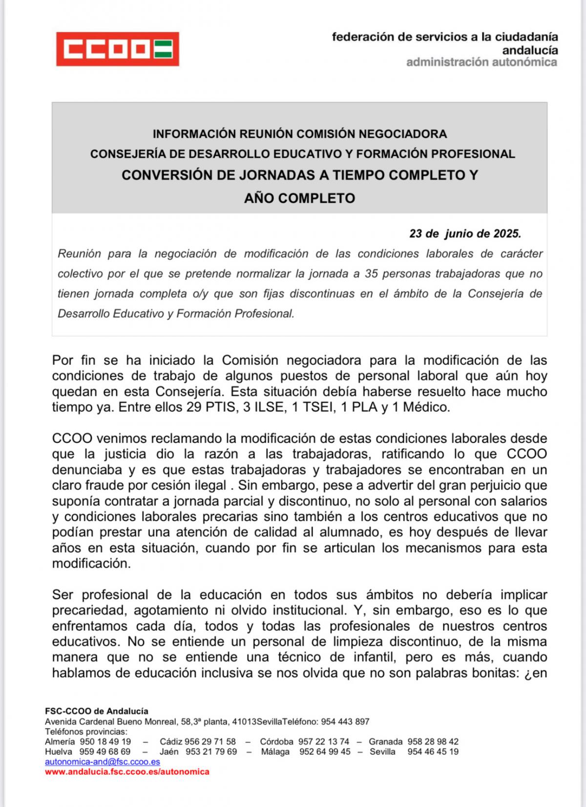 Cnegociadora CDEFP