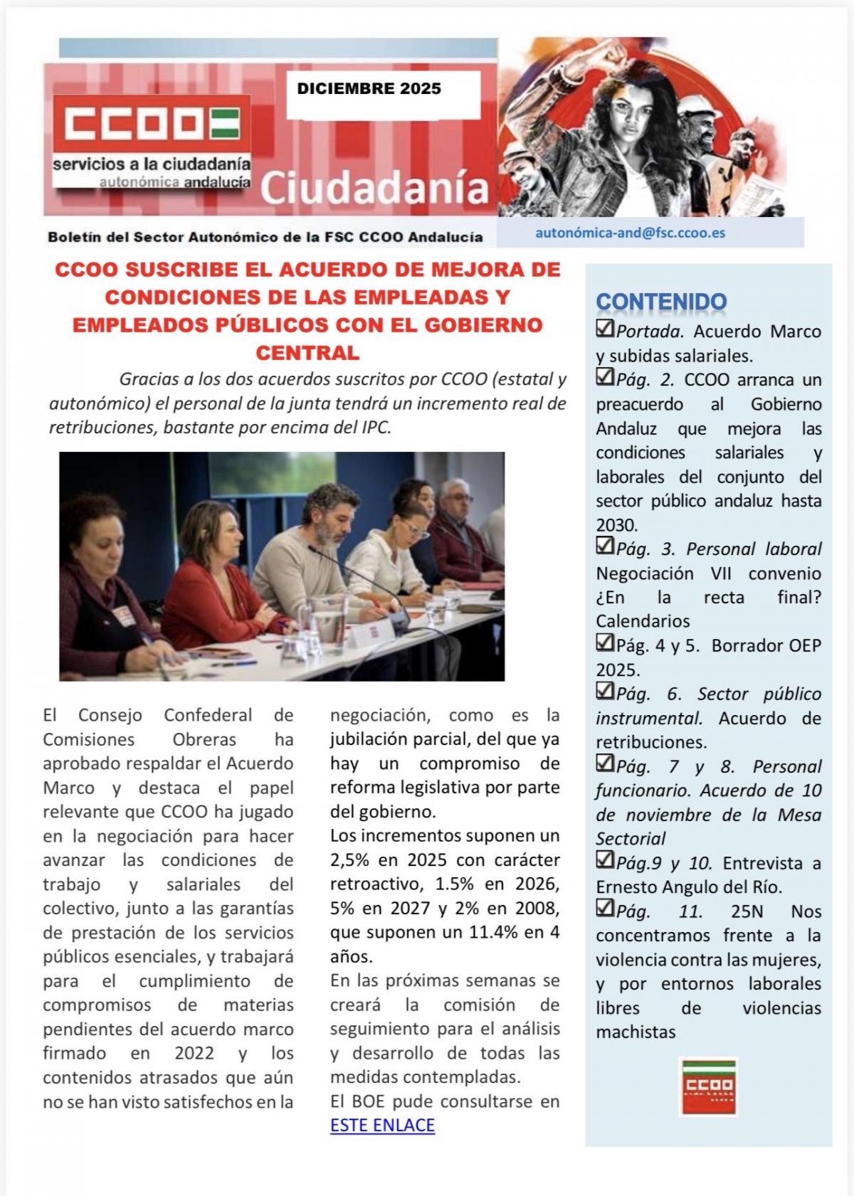 Ciudadanía diciembre 2025