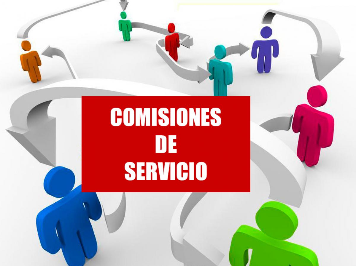 Comisiones de servicio