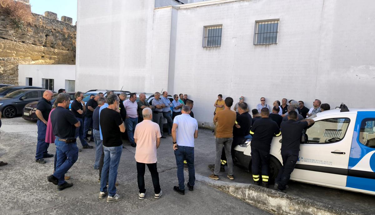 Plantilla del Consorcio de Aguas de la Zona Gaditana (CAZG)