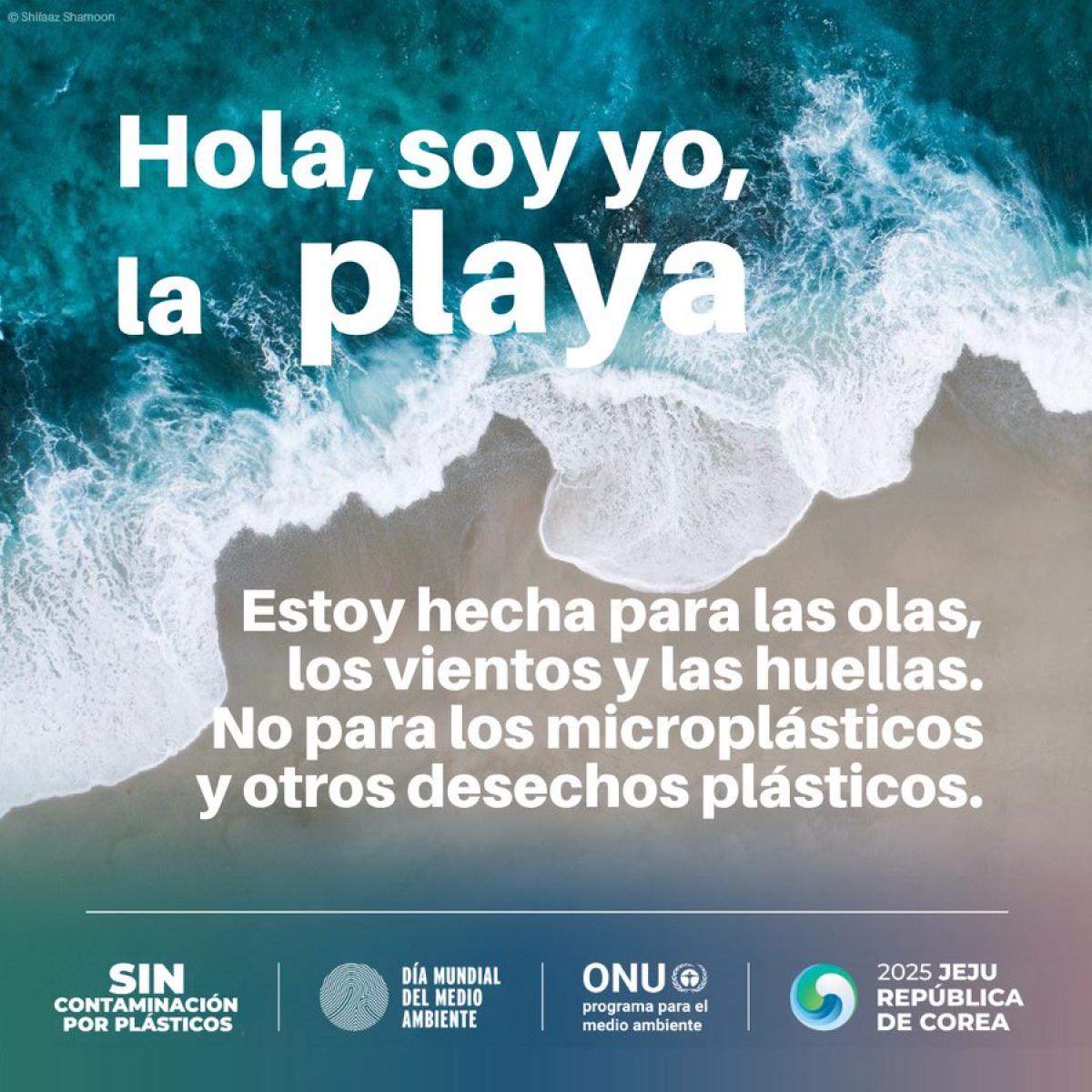 El 5 de junio es el #DaMundialDelMedioAmbiente, #SinContaminacinPorPlsticos