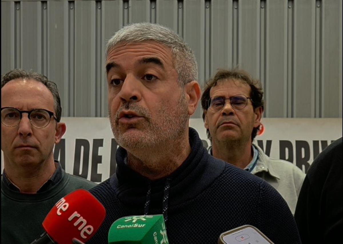 Jorge Menacho, presidente del comité de empresa (CCOO) del Ayuntamiento de Sevilla.