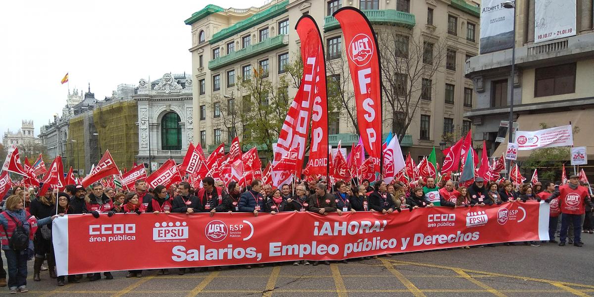 Manifestacin del 14 de diciembre de 2017