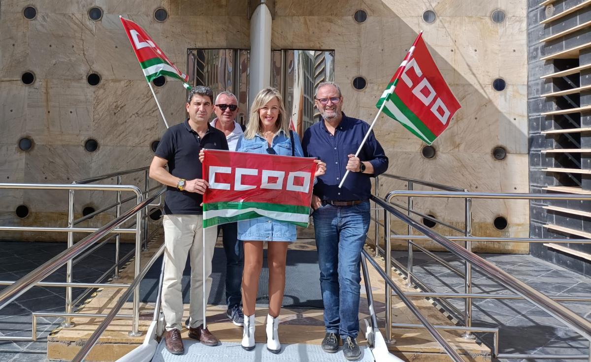 CCOO revalida por cuarta vez consecutiva su representación en Aguas de Huelva