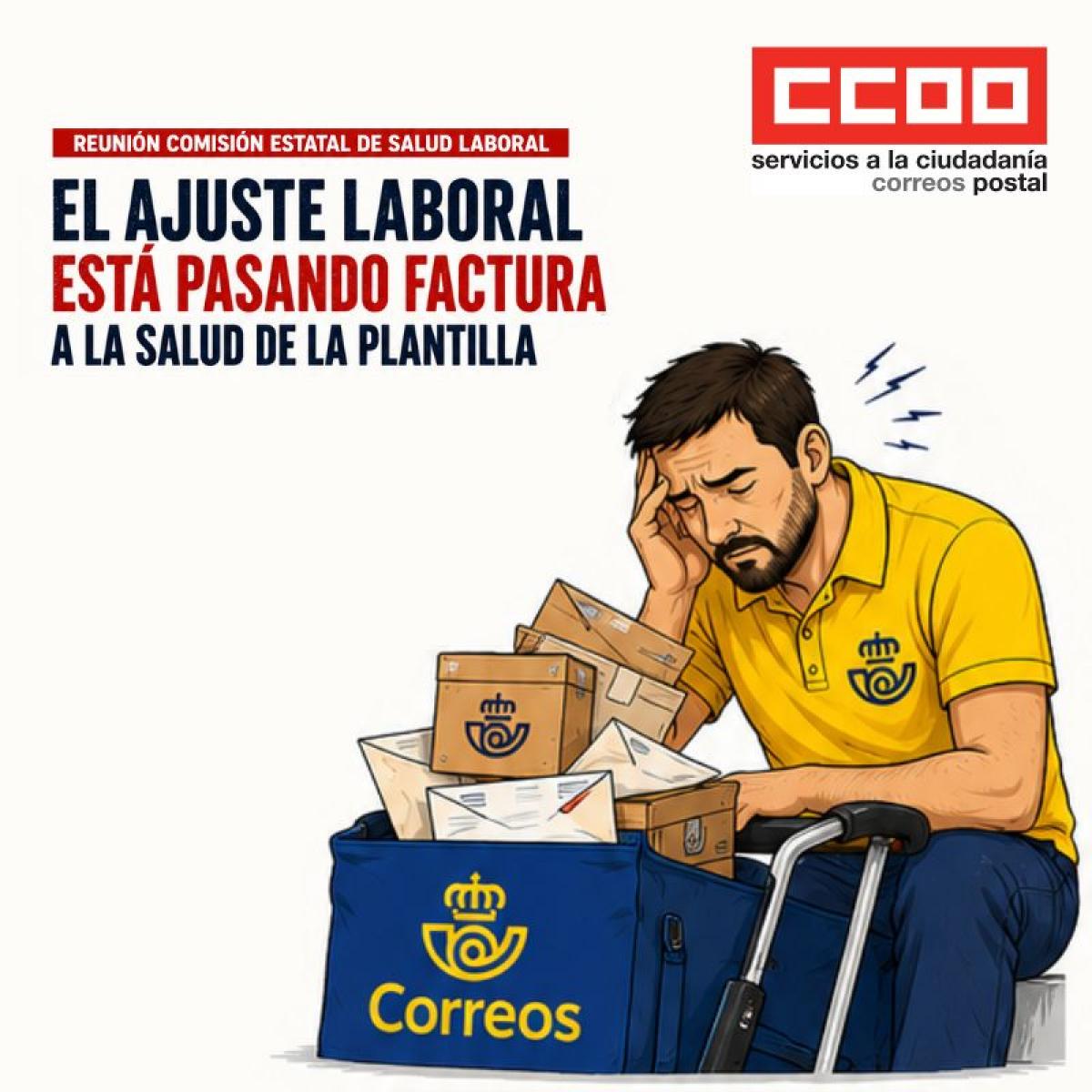 El ajuste laboral está pasando factura a la salud de la plantilla