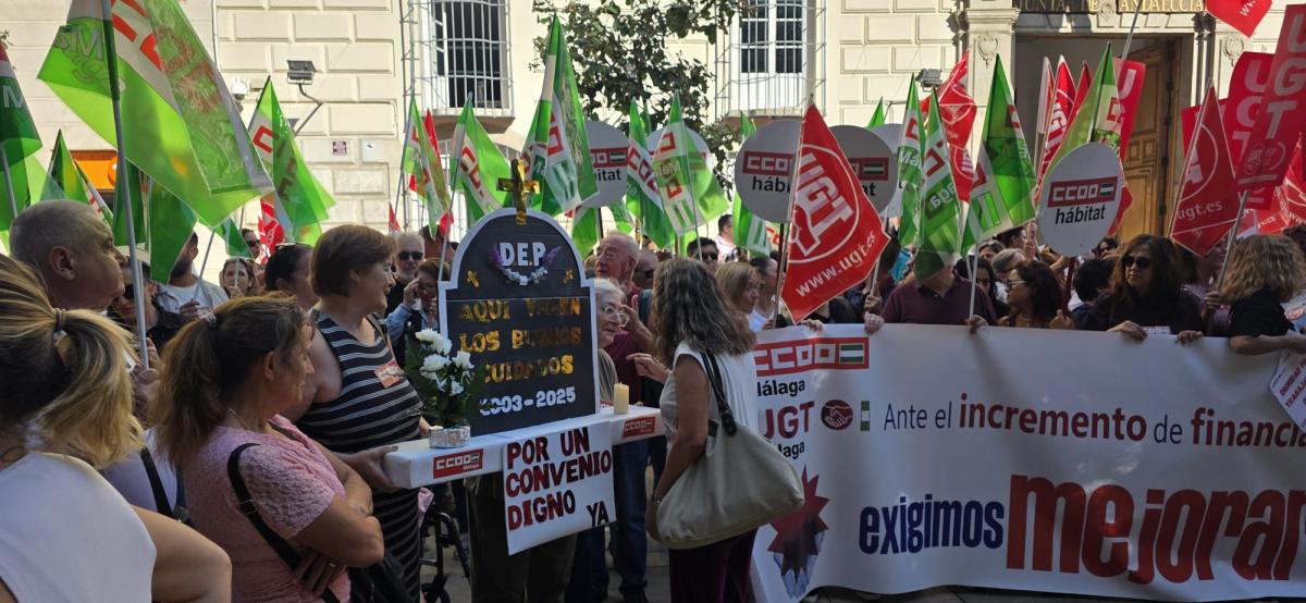 Por el Día Mundial del Trabajo Decente, CCOO se moviliza por las trabajadoras de la dependencia