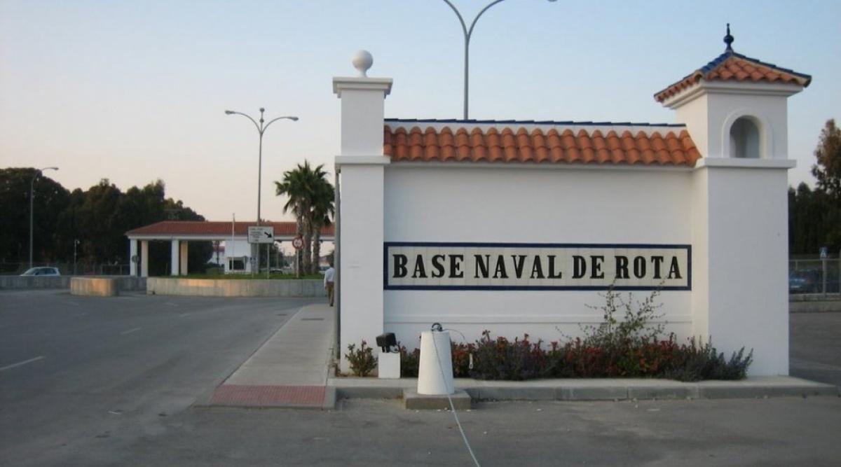 Base Naval de Rota. Foto de archivo