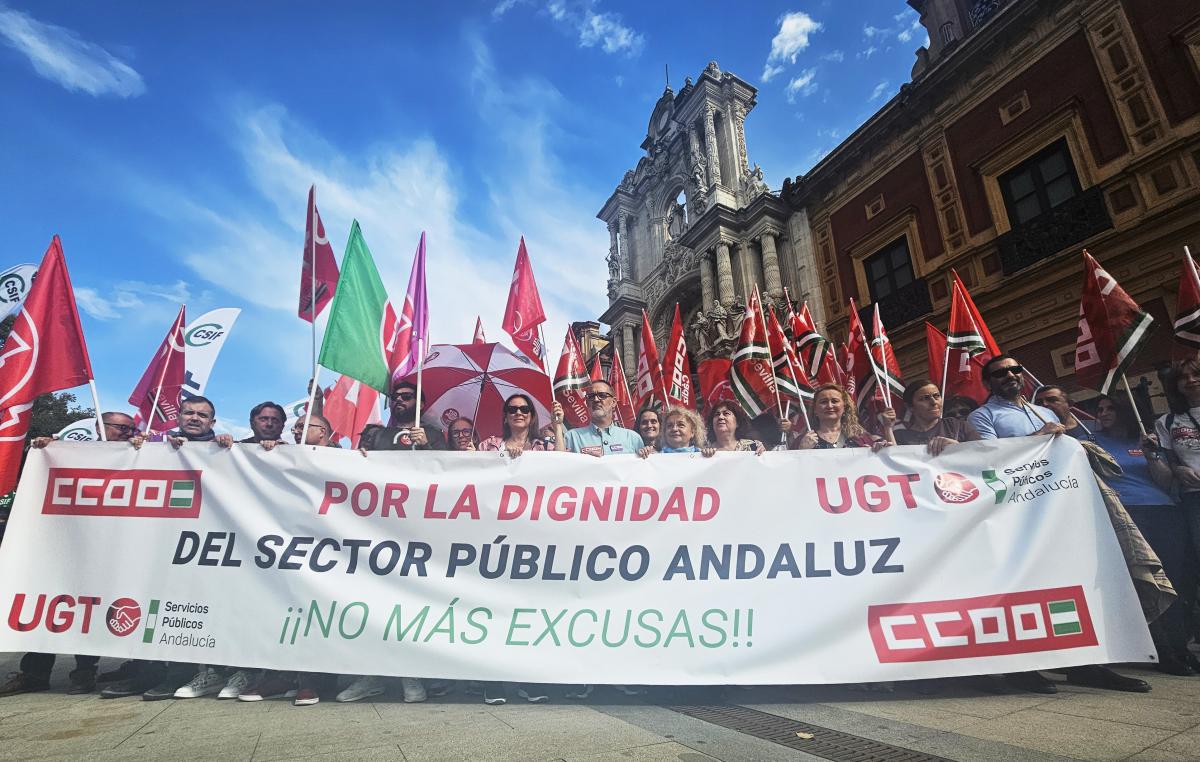 Concentración área pública ante San Telmo