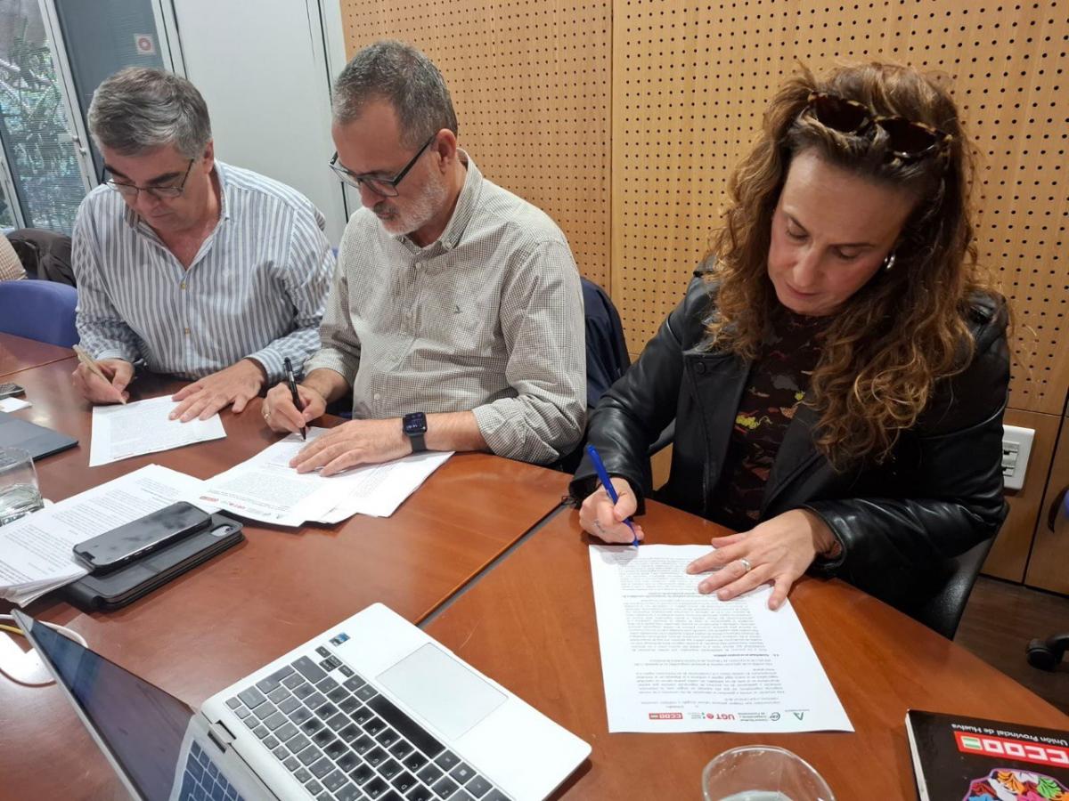 Firma preacuerdo sector público